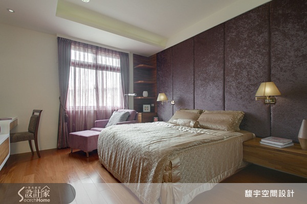 斜屋頂、格木窗、小煙囪加上鵝黃色牆面,新竹湖口有一